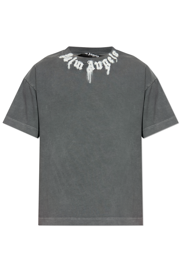 T-shirt with printed logo od Palm Angels