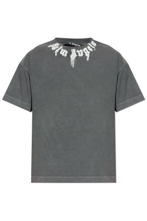 T-shirt with printed logo