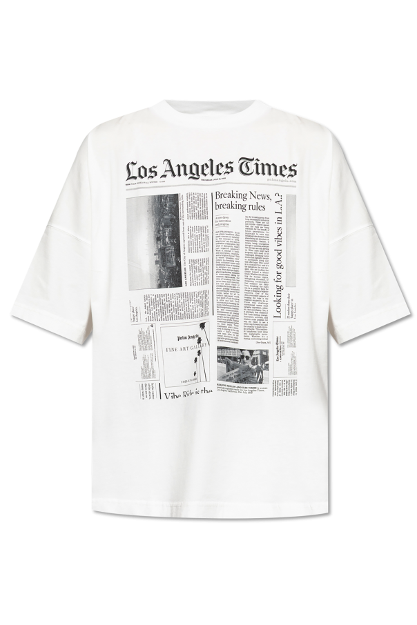 T-shirt with print od Palm Angels