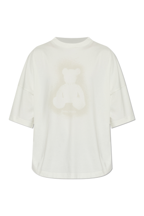 T-shirt with printed logo