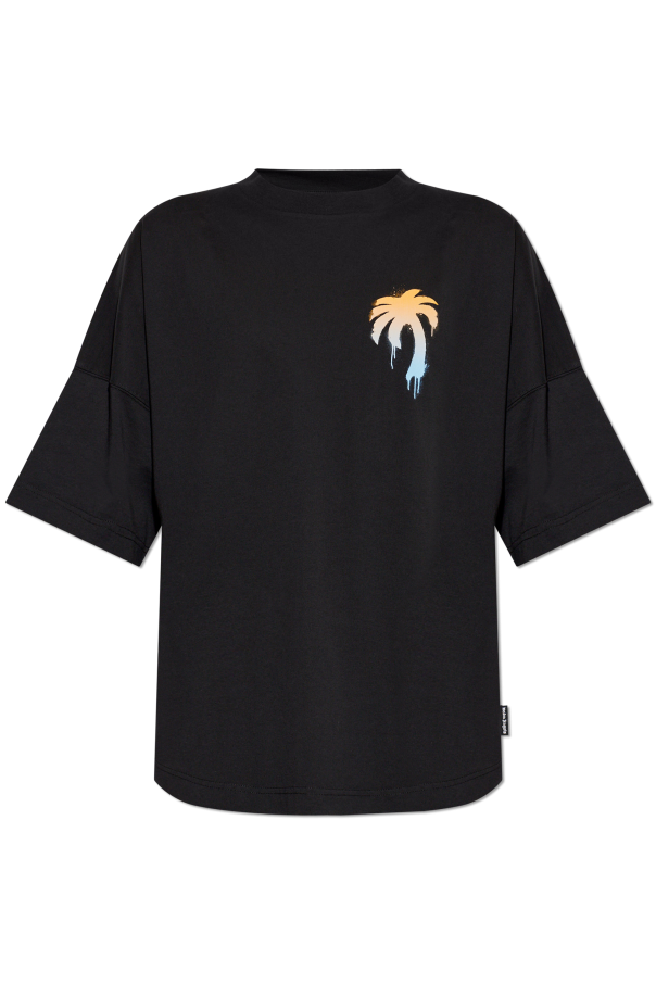 T-shirt with print od Palm Angels