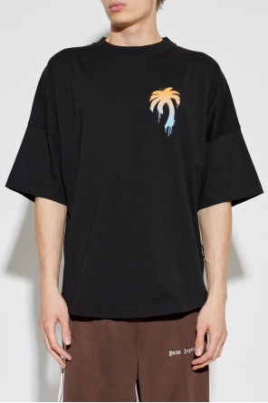 Palm Angels T-shirt z nadrukiem