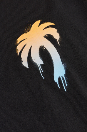 Palm Angels T-shirt z nadrukiem