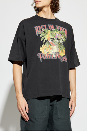 Palm Angels T-shirt with a colourful print