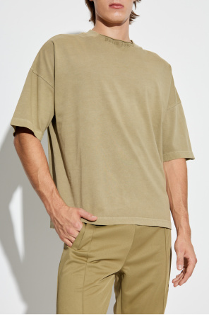 Palm Angels Camiseta com efeito `vintage`