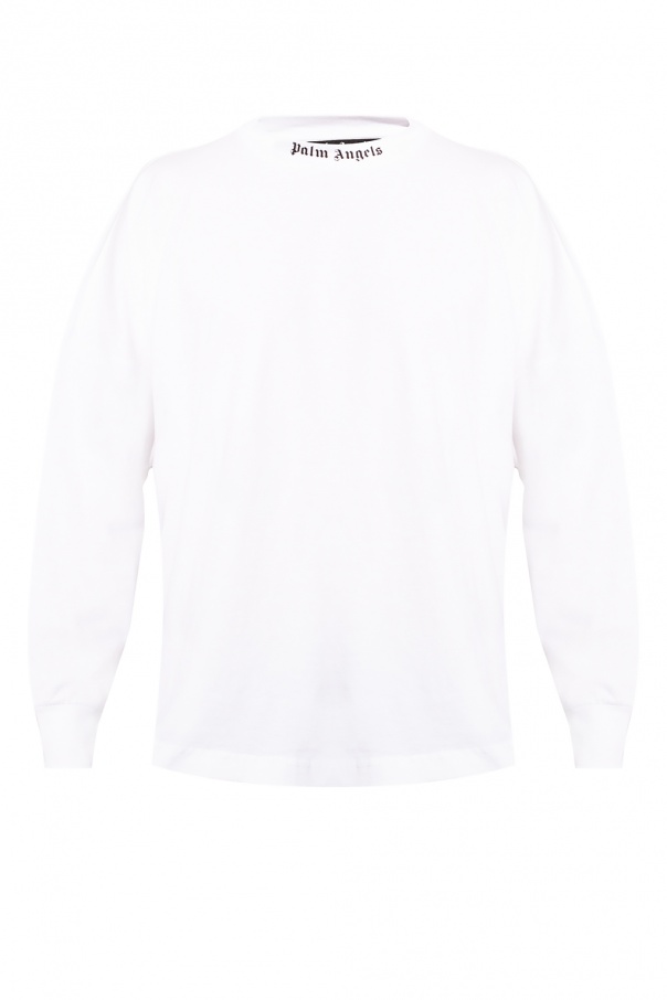 PALM ANGELS, Children'S Bear Long Sleeve T Shirt, Kids, White 0160