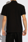 Palm Angels BLACK Polo shirt with logo