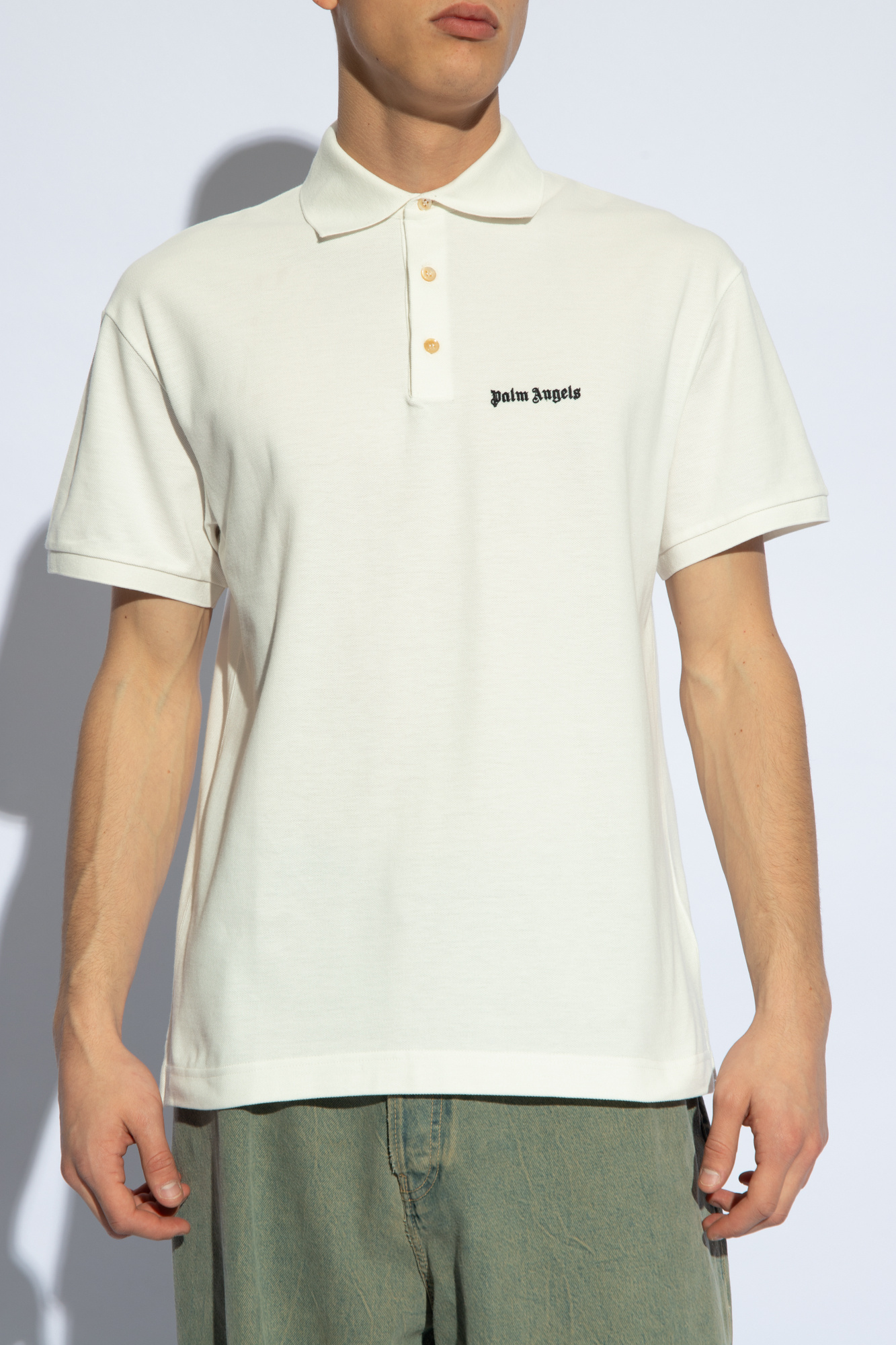 Palm Angels Polo shirt with logo