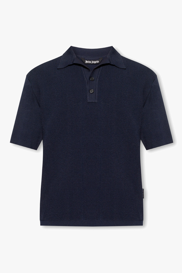 Palm Angels Polo shirt with short sleeves
