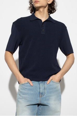 Palm Angels keeps it simple with this long-sleeve cotton polo shirt