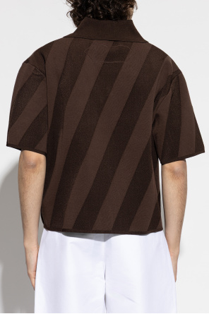 Jacquemus Polo shirt with striped pattern