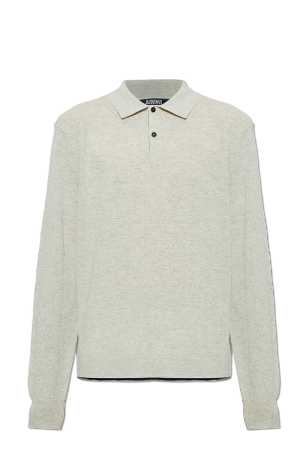 ‘Abbracio’ wool polo shirt od Jacquemus