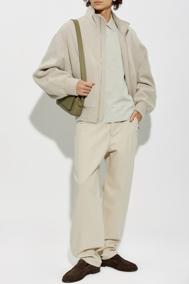 Jacquemus ‘Abbracio’ wool polo shirt