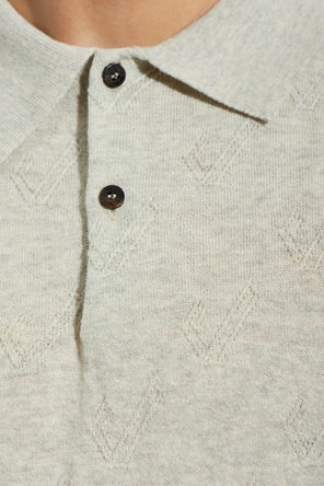 Jacquemus ‘Abbracio’ wool polo shirt