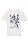 Pull&Bear Sort T-shirt VIBSKOV med manga-print på ryggen