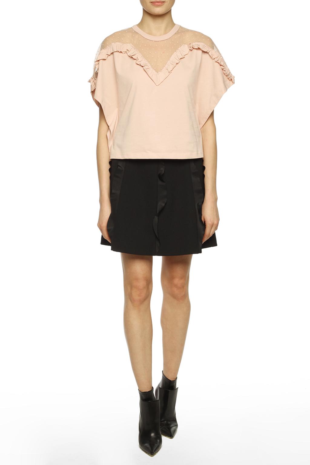Red Valentino Oversize lace top | Women's Clothing | Vitkac