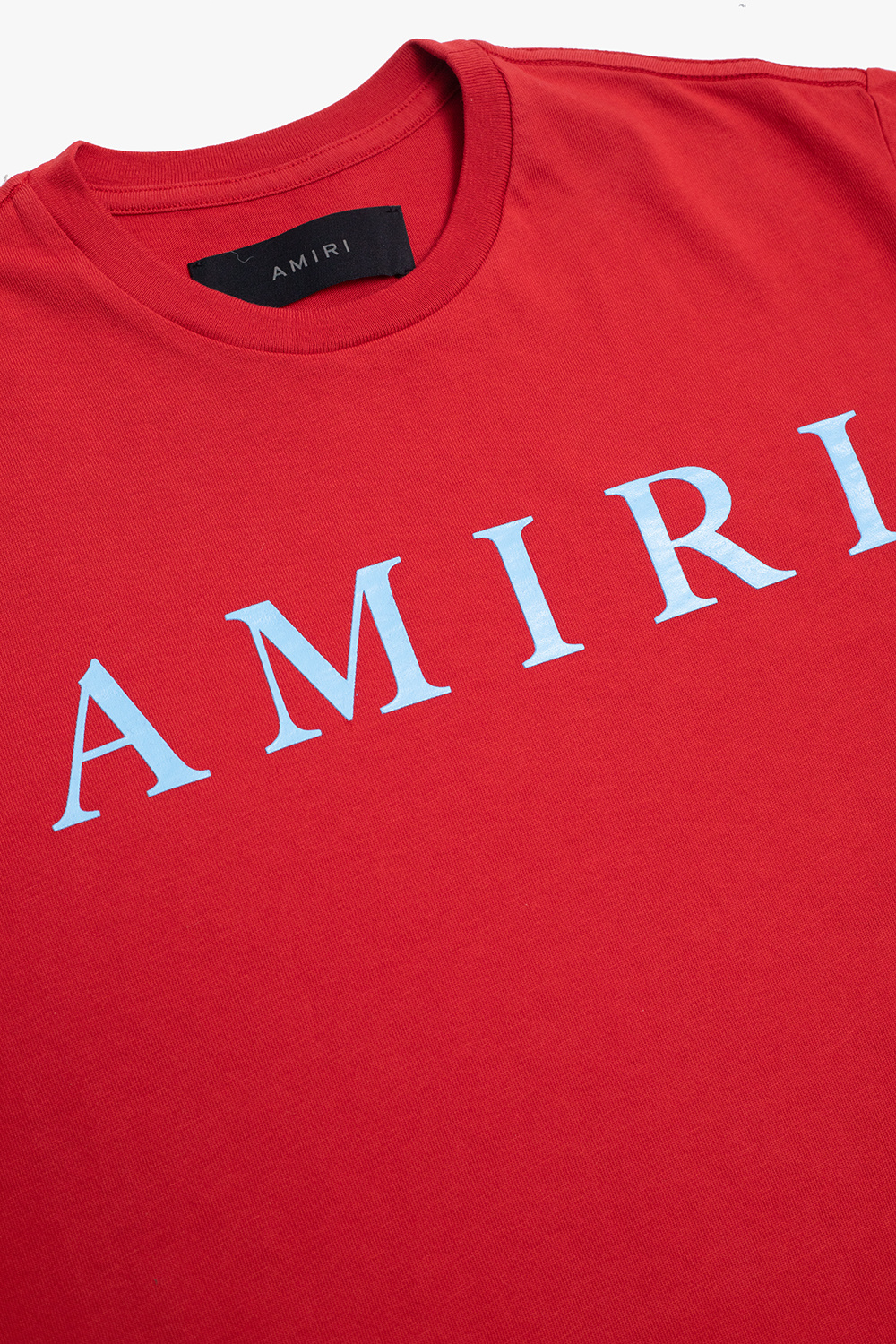 Red T-shirt with logo Amiri - Vitkac Italy
