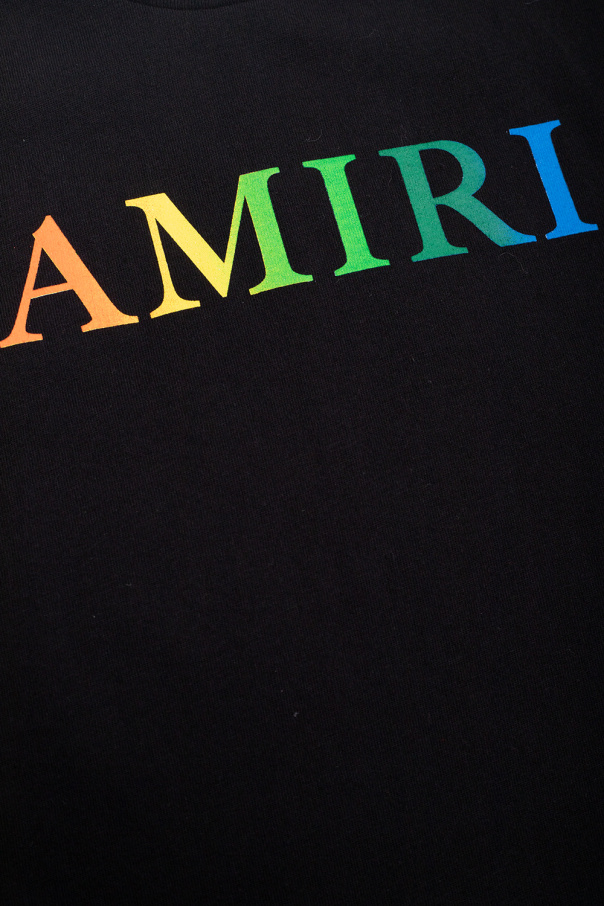Amiri Kids Isabel Marant Étoile Long-print organic-cotton T-shirt
