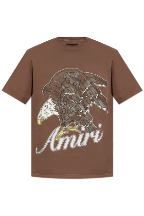 T-shirt z logo od Amiri