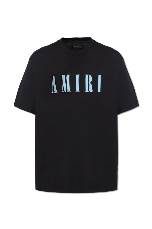 Amiri T-shirt Striped with logo