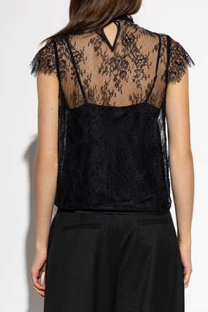 Posse "‘Blake’" silk top