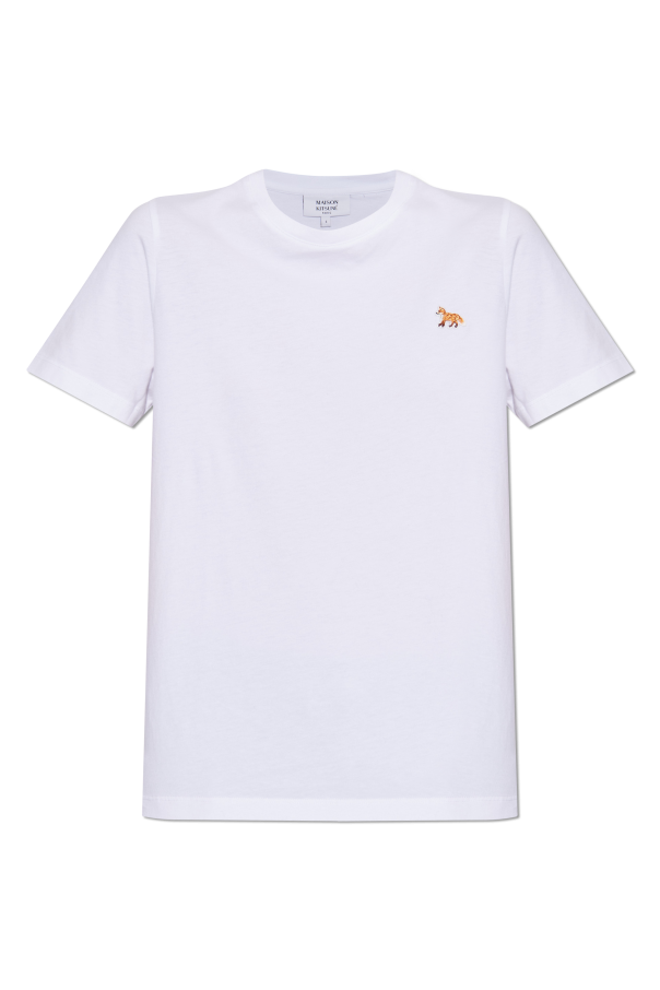 T-shirt with logo patch od Maison Kitsuné