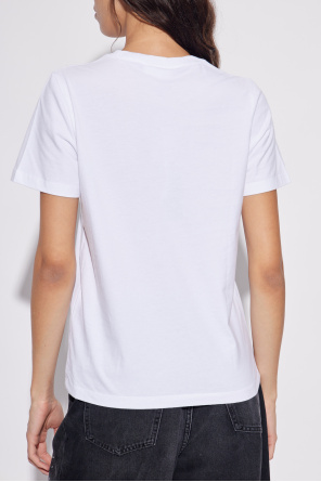 Maison Kitsuné Camiseta con parche de logo