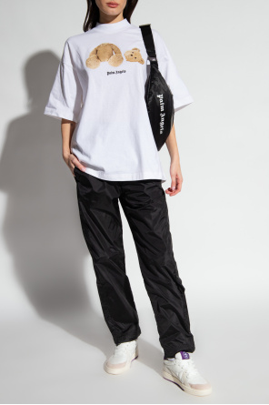 Nike Sportswear Kadın Kahverengi T-Shirt od Palm Angels