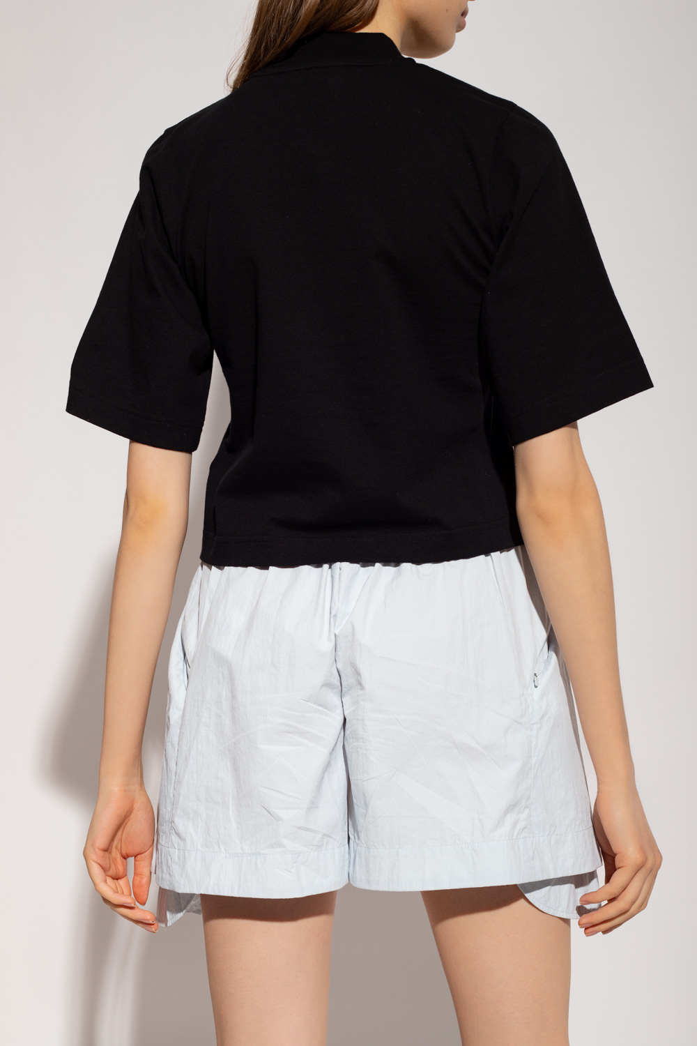 Palm Angels Cropped T-shirt with logo