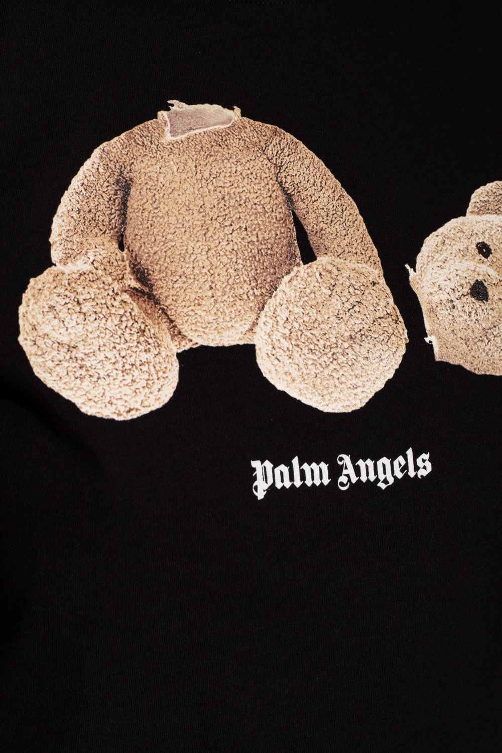 Palm Angels Cropped T-shirt with logo