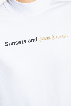 Palm Angels Krótki t-shirt z nadrukiem