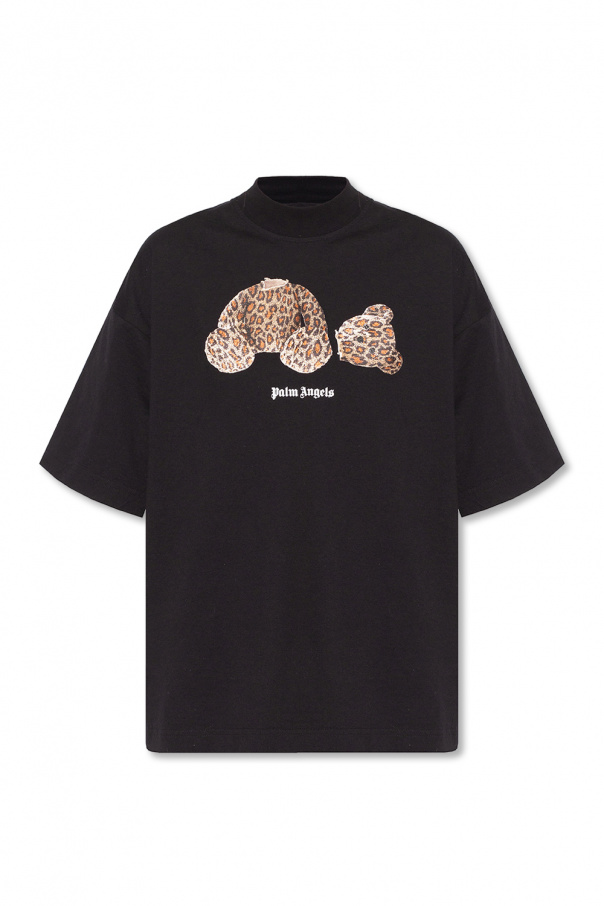 Women's Teddy Bear T-shirt by Palm Angels