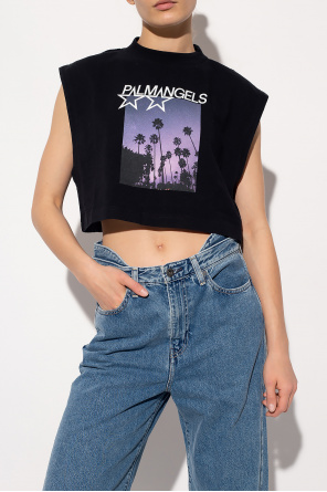 Palm Angels Sleeveless T-shirt