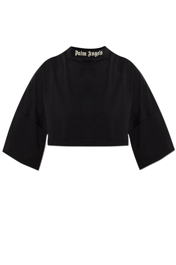 Short top with logo od Palm Angels