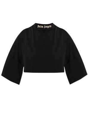 Krótki top z logo