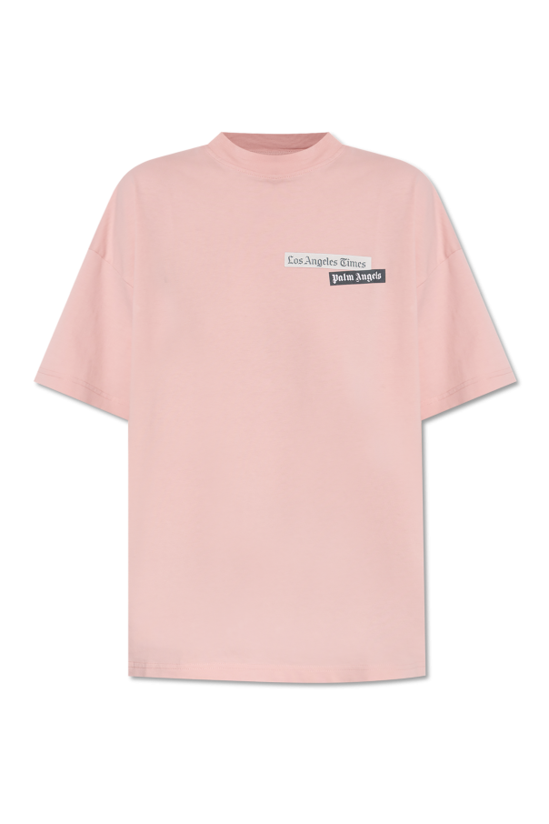 T-shirt with printed logo od Palm Angels
