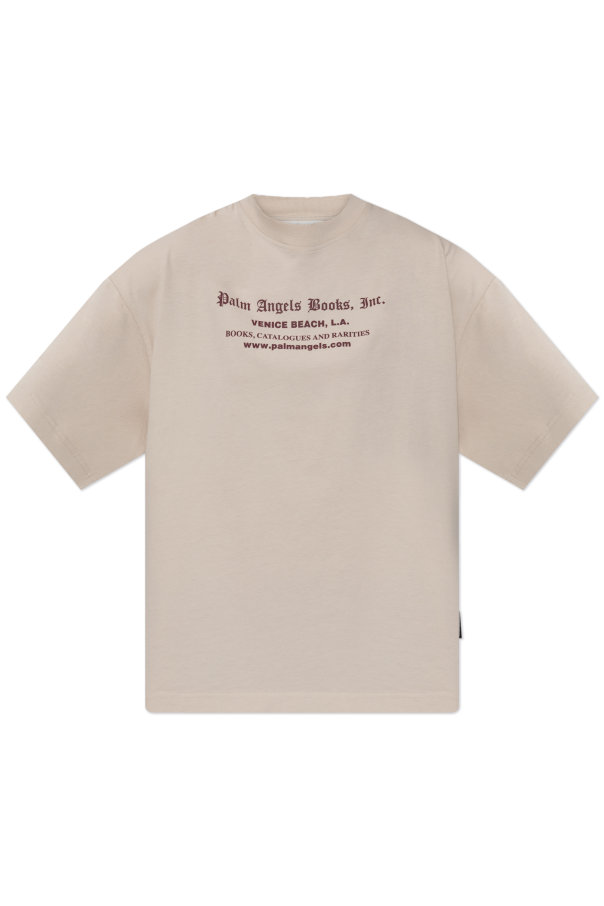 T-shirt with `vintage` effect od Palm Angels