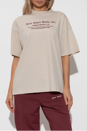 Palm Angels T-shirt with `vintage` effect
