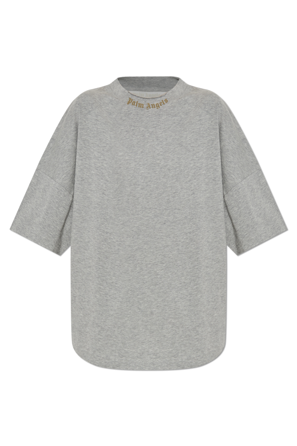 T-shirt with a vintage effect od Palm Angels
