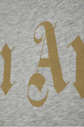 Palm Angels T-shirt z efektem `vintage`
