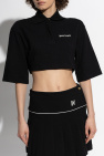 Palm Angels BLACK Short Polo