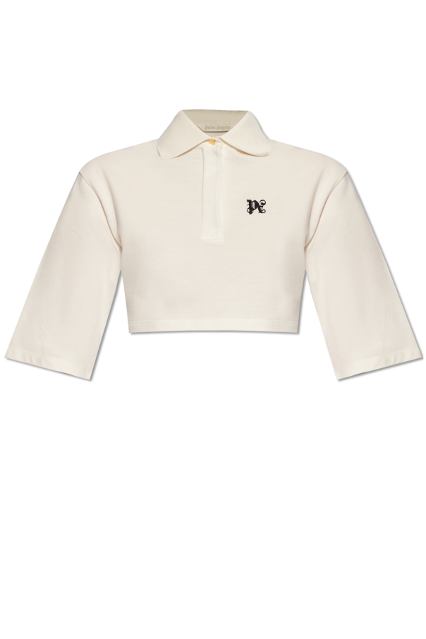 Palm Angels Cropped polo shirt