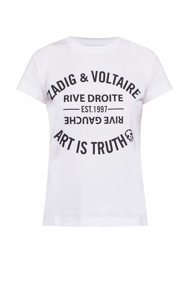 Zadig & Voltaire T-shirt with lettering