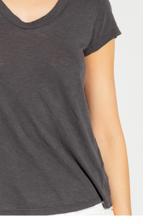 Kenzo artistic tiger print sweatshirt ‘Tiny Slub’ T-shirt with logo