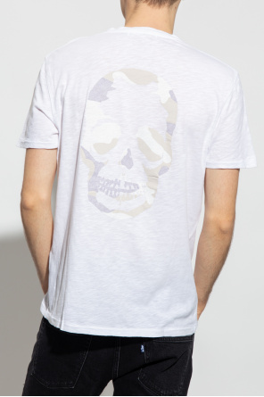 Amir Slama banana-print crewneck T-shirt ‘Stockholm’ T-shirt
