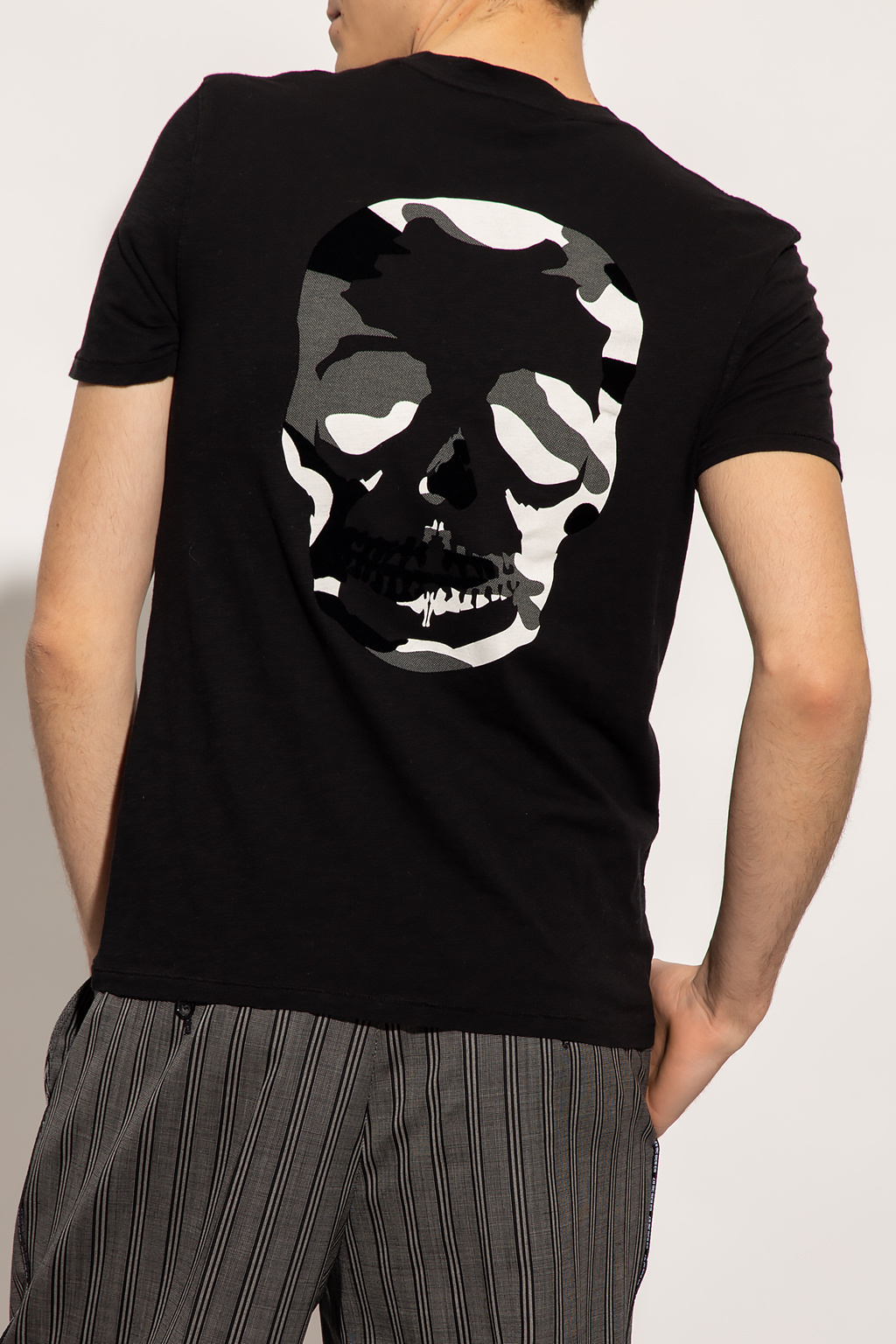 Calvin Klein textured slim-fit hoodie Schwarz ‘Stockholm’ T-shirt