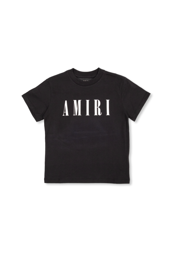 Amiri Kids Just Don slogan-print short-sleeve T-shirt Toni neutri