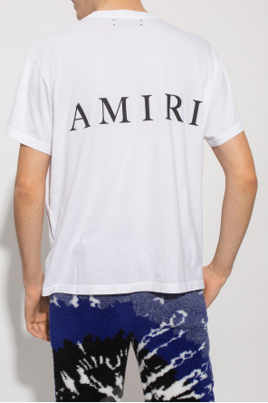 Amiri T-shirt Bleu Avec Inscription love