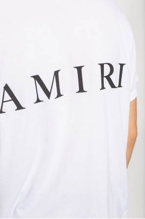 Amiri T-shirt Bleu Avec Inscription love