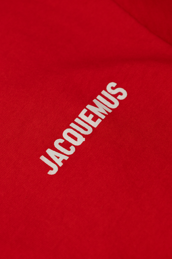 Jacquemus Kids Laneus T-Shirt aus Strickjersey Braun